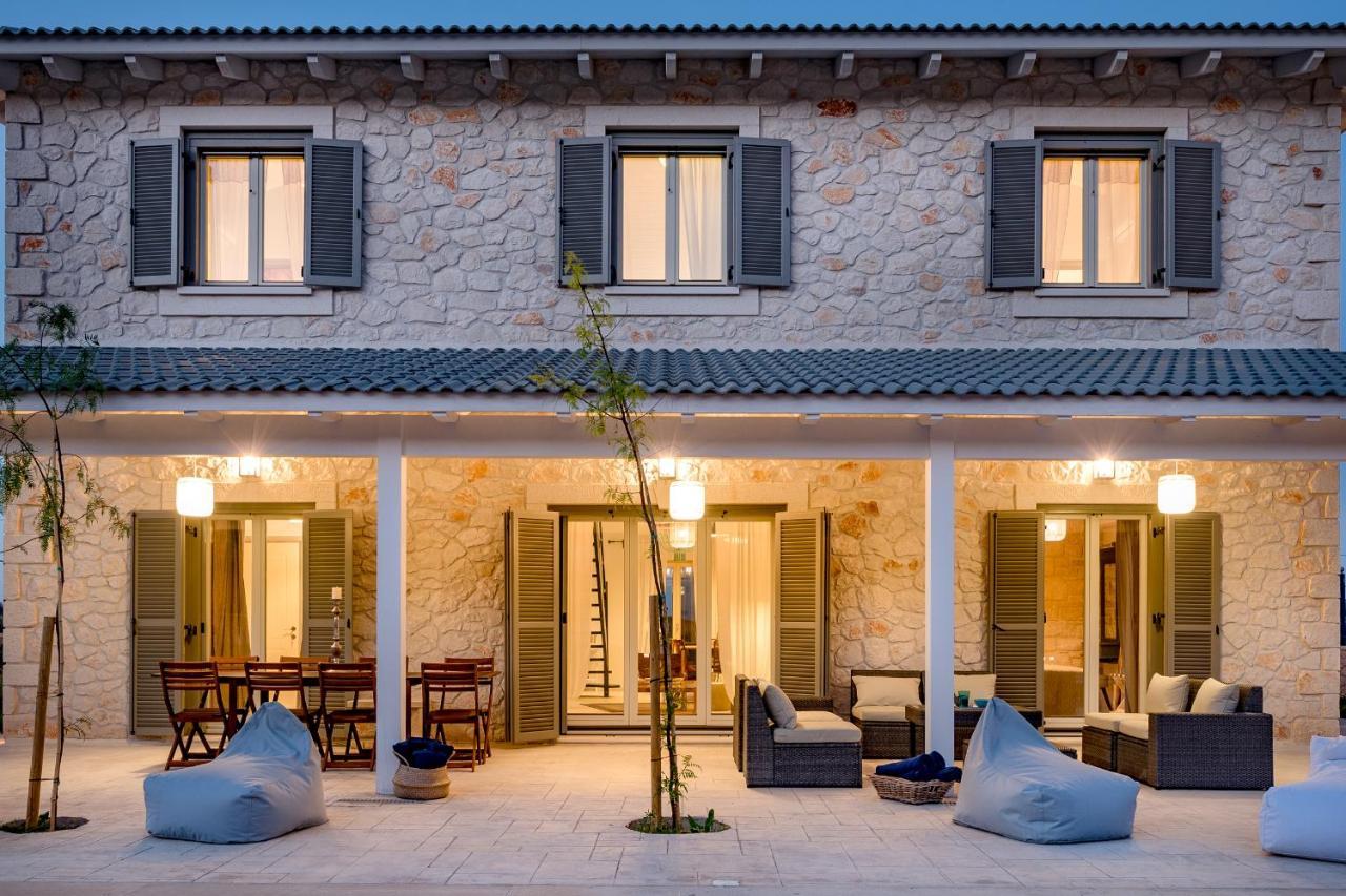 Zante Soleil - High-End Stone Villa With Swimming Pool Lagopodhon Exterior foto